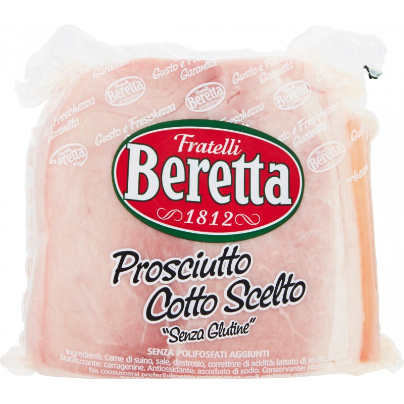 Prosciutto cotto Beretta gr.800 Ordinalo ora su Cicalia
