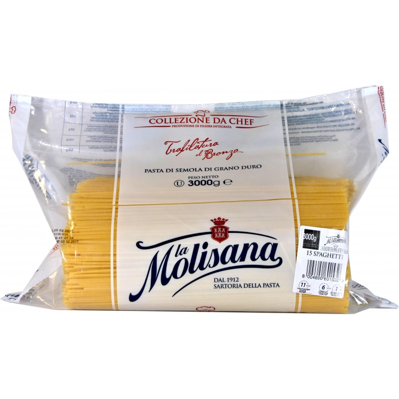 La Molisana Collezione Da Chef Spaghetti Pasta Per Ristoranti kg. 3