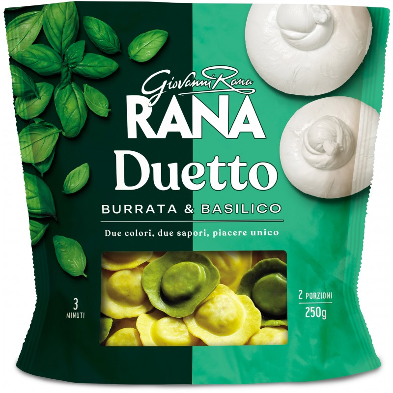 Giovanni Rana Duetto Burrata - Basilico gr.250