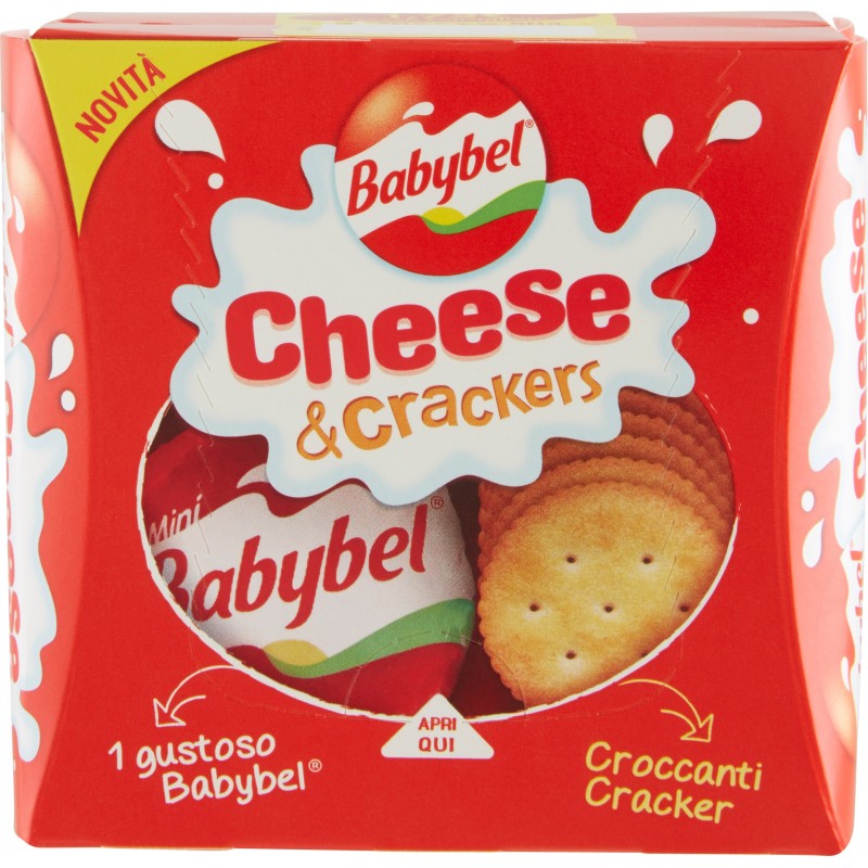Snack Babybel cheese e crackers 40gr x2 Ordinalo ora su Cicalia