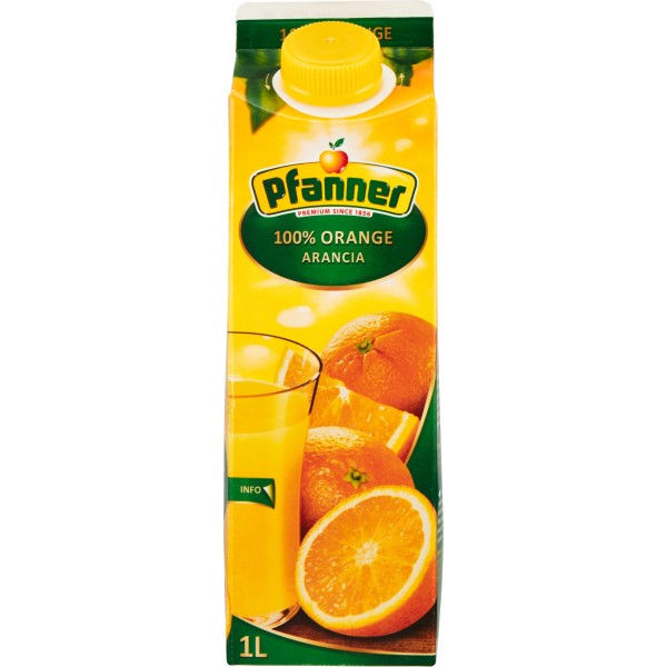 Pfanner succo arancia lt.1 Pfanner succo arancia lt.1