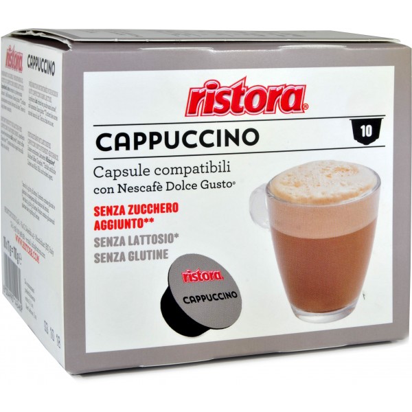 Ristora Cappuccino In Capsule Compatibili Con Nescafè Dolce Gusto 10p