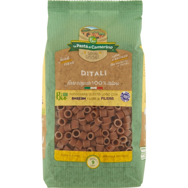 Camerino ditali rigati al farro bio gr.500