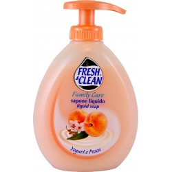 Fresh&Clean sapone liquido yogurt pesca ml.300