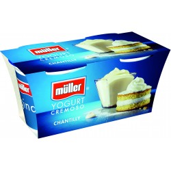 Muller yogurt cremoso chantilly gr.125x2