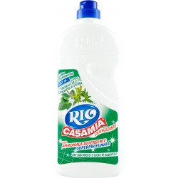 Rio Casamia Igienizzante con Ammoniaca Detergente profumo Mentuccia e Citronella di Sicilia 1250 ml.