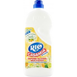 Rio Casamia Sapone e Alcool Multiuso Profumo d'Ambiente Agrumi di Sicilia 1250 ml.