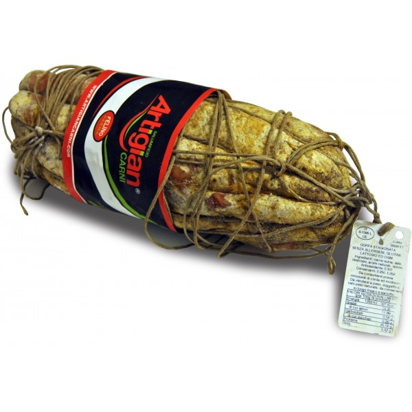 Artigian coppa cruda intera kg.1,65