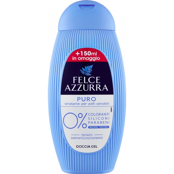 Felce Azzurra Puro Doccia Gel 250 + 150 totale 400 ml.
