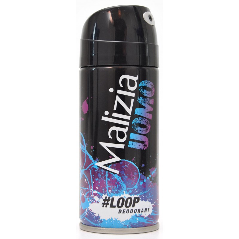 Malizia deodorante uomo loop ml.100