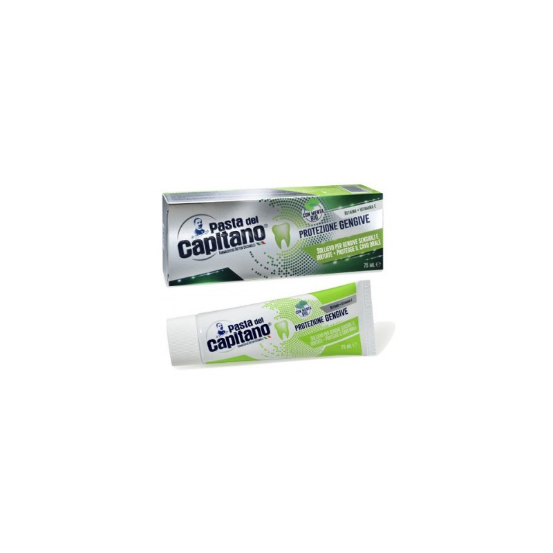 Pasta del Capitano dentifricio protezione gengive ml.75 Pasta del Capitano dentifricio protezione gengive ml.75
