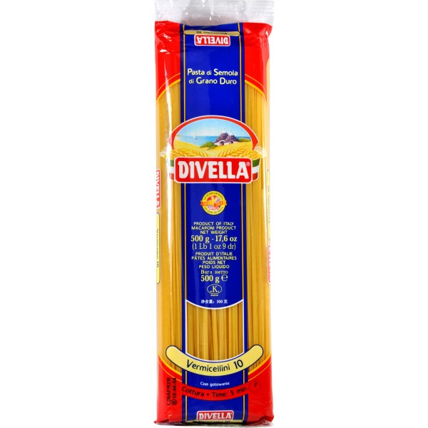 Divella pasta vermicellini n.10 gr.500