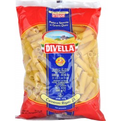 Divella pasta canneroni rigati gr.500