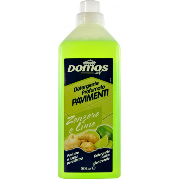 Domos detergente profumato pavimenti zenzero/lime ml.1000