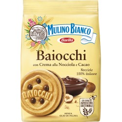 Mulino Bianco Baiocchi con Crema alla Nocciola e Cacao 260 gr.