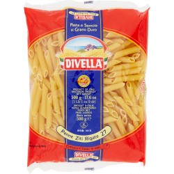 Divella pasta penne ziti rigate gr.500