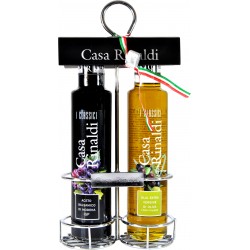 Casa Rinaldi set class olio+aceto ml.500