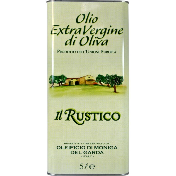 Olio extra vergine d'oliva rustico lt.5