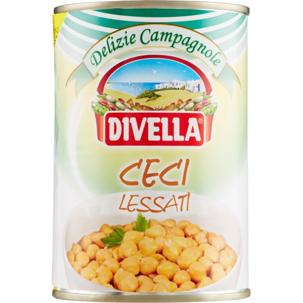 Divella ceci lessati gr.400