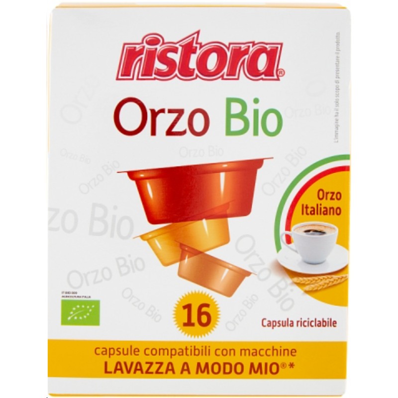 ristora orzo bio capsule x16 a modo mio