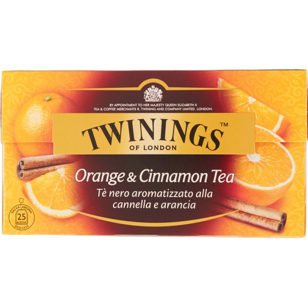 Twinings Orange & Cinnamon Tea 25 x 2 gr.