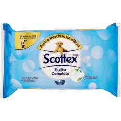 Scottex Carta igienica umidificata Pulito Completo 42 pz