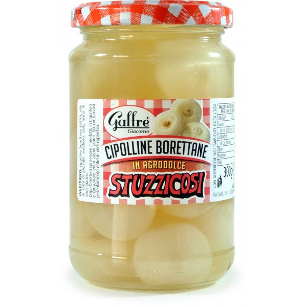 Galfre' cipolle borettane in agrodolce gr.300 Galfre' cipolle borettane in agrodolce gr.300