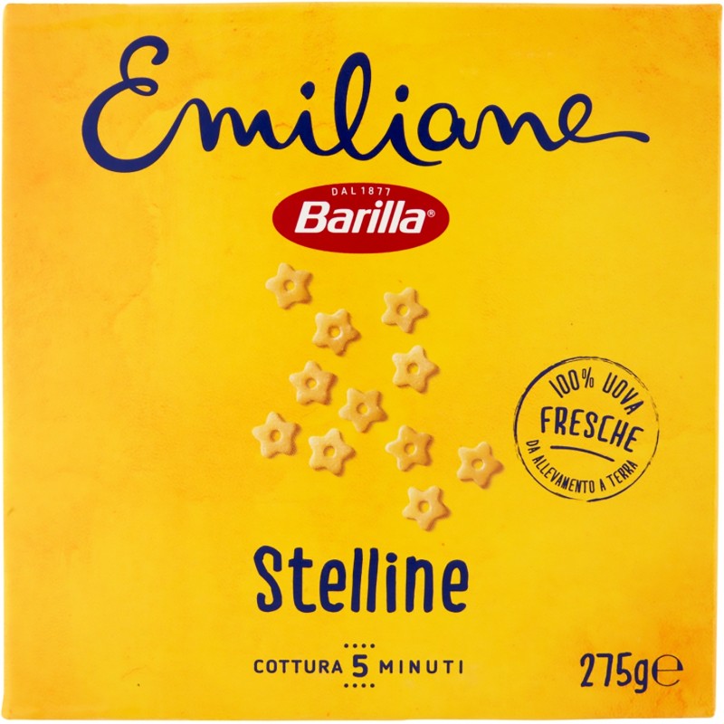 Barilla Emiliane Stelline all'Uovo 275 gr.