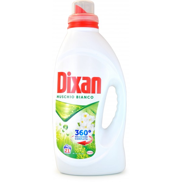 Dixan Muschio Bianco 21 lavaggi lt.1,365