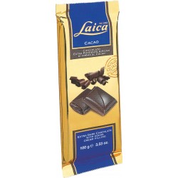 Laica tavoletta di cioccolato al latte ripiena di crema al cacao gr.100