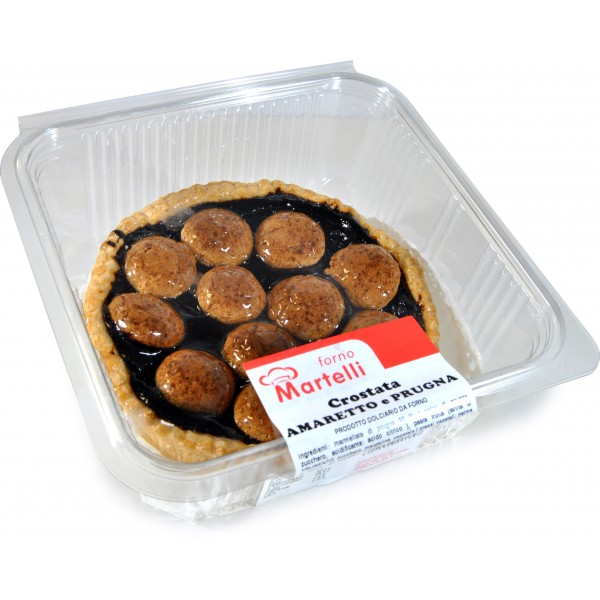 Martelli crostata amarettti e prugne gr.350