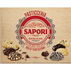 Sapori pasticceria rosso/oro gr.115