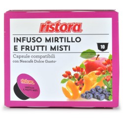 Ristora infuso mirtilli e frutti rossi gr,2,5 x10