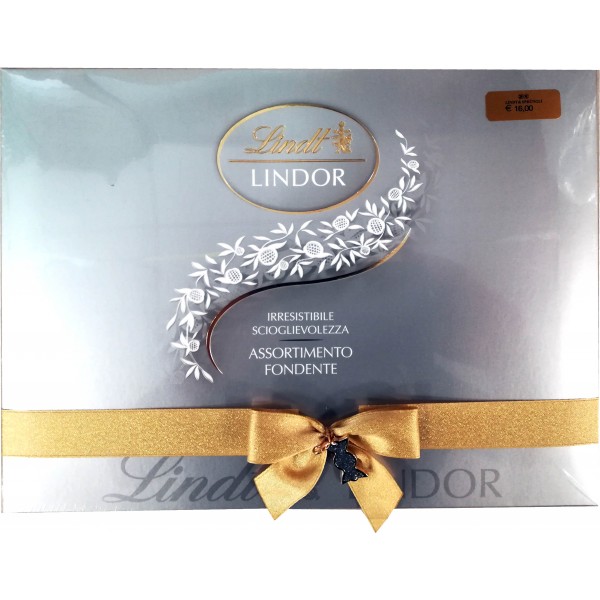 Lindor scatola assortiti cioccolato fondente gr.350