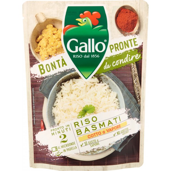 Riso Basmati Gallo expresso 250 gr