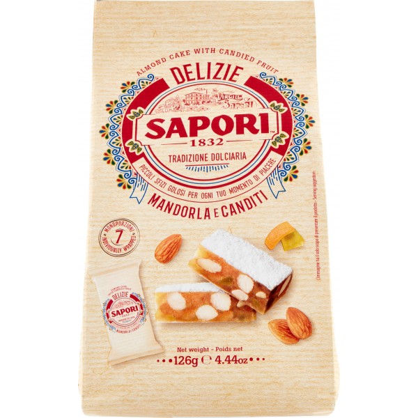 Sapori Delizie Mandorla e Canditi 126 g