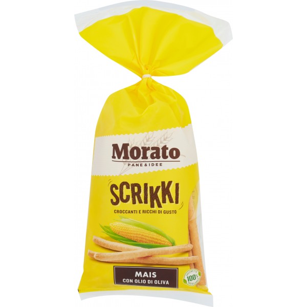 Morato Scrikki Mais con Olio di Oliva 200 g Morato Scrikki Mais con Olio di Oliva 200 g