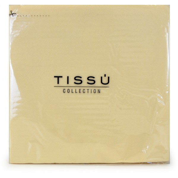 Tissu Collection tovaglioli champagne 38x38
