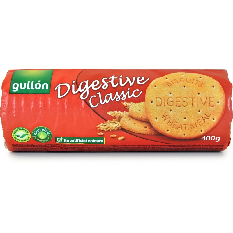 Gullon Biscotti Secchi Digestive Classic Tubo gr. 400 Cicalia