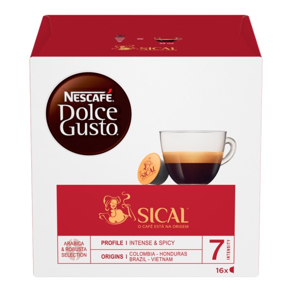 Nescafè dolce gusto Sical caffè espresso 16 capsule (16 tazze) Nescafè dolce gusto Sical caffè espresso 16 capsule (16 tazze)