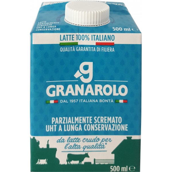 Granarolo Latte Parzialmente Scremato Lunga Conservazione Cart. 500ml