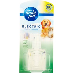 Ambi Pur Eliminatore Odori di Animali - Deodorante Ambienti-Ricarica 21,5 ml per Diffusore Elettrico