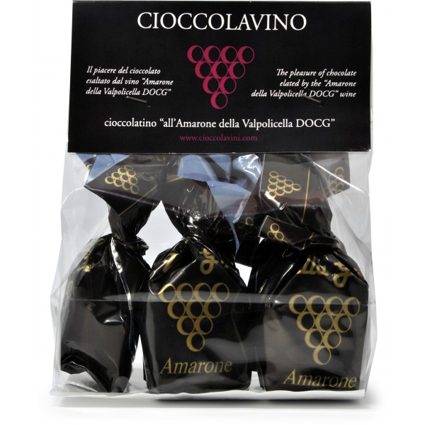 Cioccolavino x 5 gusto amarone gr.100
