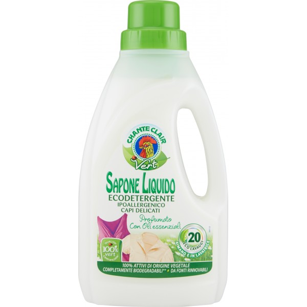 Vert di Chanteclair Sapone Liquido Fresco profumo di Eucalipto 1 Lt. Vert di Chanteclair Sapone Liquido Fresco profumo di Eucalipto 1 Lt.