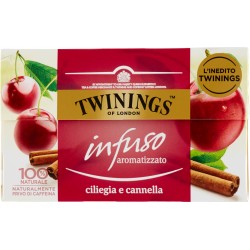 Twinings Infuso Aromatizzato Ciliegia e Cannella 20 x 2 g