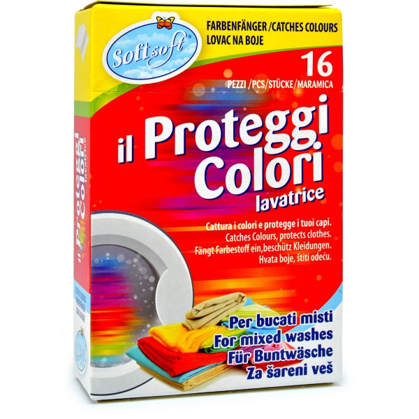 Soft Soft Acchiappacolore Per Lavatrice Conf. da 16 Foglietti