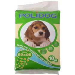 Polidog tappetini assorbenti pz.10 cm.60x90
