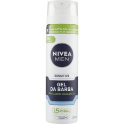 Nivea schiuma da barba men gel sensitive ml.200