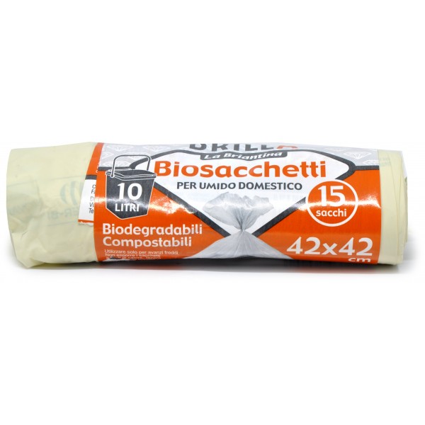 La Briantina biosacchetti 42x42 10 lt. La Briantina biosacchetti 42x42 10 lt.