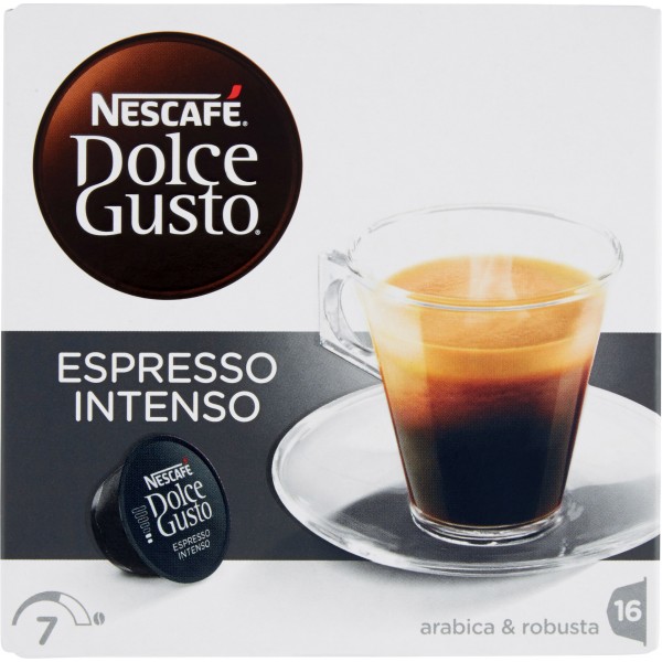Nescafe Dolce Gusto Caffè Espresso Intenso 16 Capsule